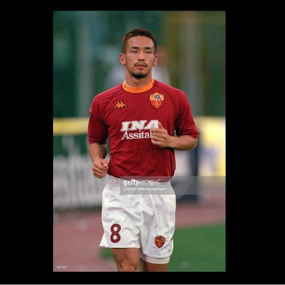 Rare Kappa AS ROMA Italy Football Soccer Shorts Youth SZ XL • 152CM - Picture 5 of 6